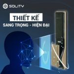 Khóa cửa mở bằng Face ID Solity GP-6000BAK