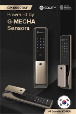 Khóa cửa vân tay Solity GP-6000BKvân tay Solity GP-6000BK