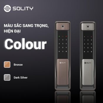 Khóa cửa vân tay Solity GSP-2000BK