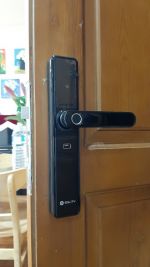 Khóa cửa vân tay Solity GM-1000BKKhóa cửa vân tay Solity GM