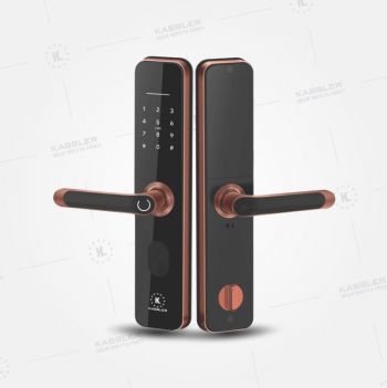 KHÓA THÔNG MINH CỬA GỖ KASSLER KL-696 RED